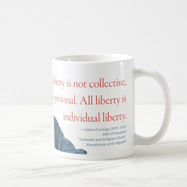 Café Caneca #10 de Calvin Coolidge (Direita)