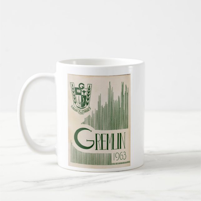 Café Caneca 1963 do anuário de Graydon Gremlin (Esquerda)
