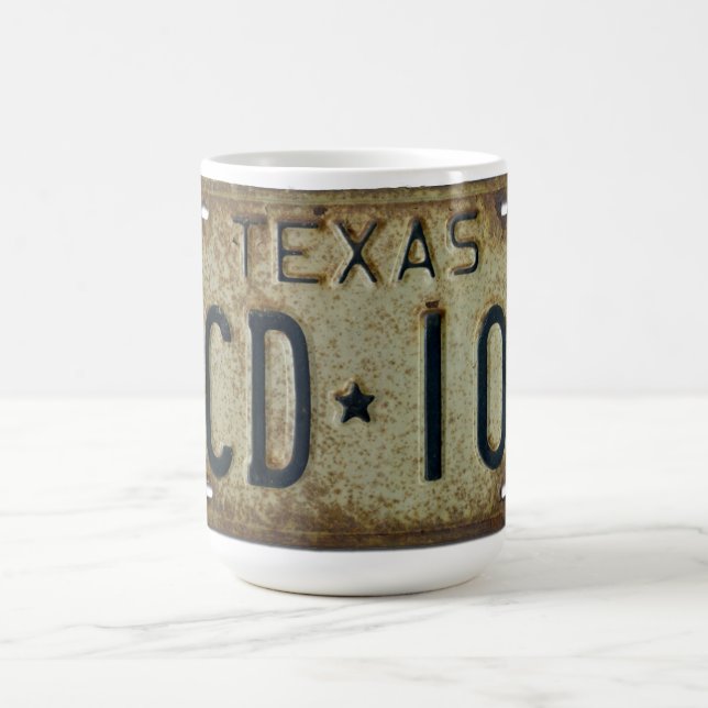 Café Caneca 1973 da matrícula de Texas (Centro)