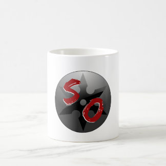 Café Caneca 1 do Kanji & do logotipo dos Outfitters de