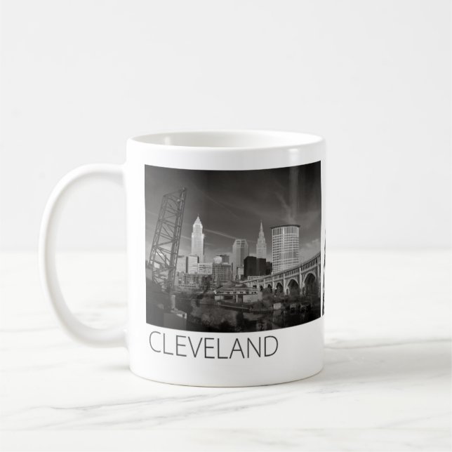 Café Caneca - #1 preto & branco de Cleveland (Esquerda)