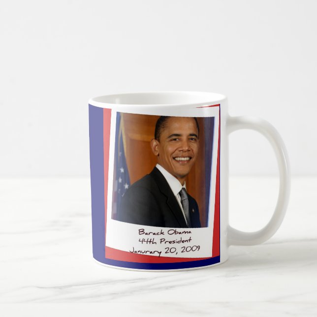 Café Caneca 2009 da lembrança de Obama Inaguration (Direita)
