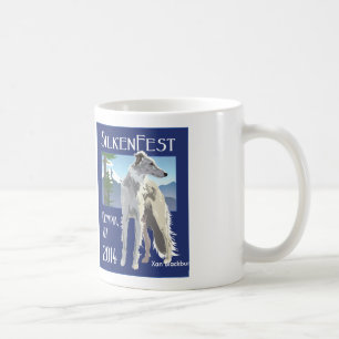 Café Caneca 2014 do logotipo de Silkenfest