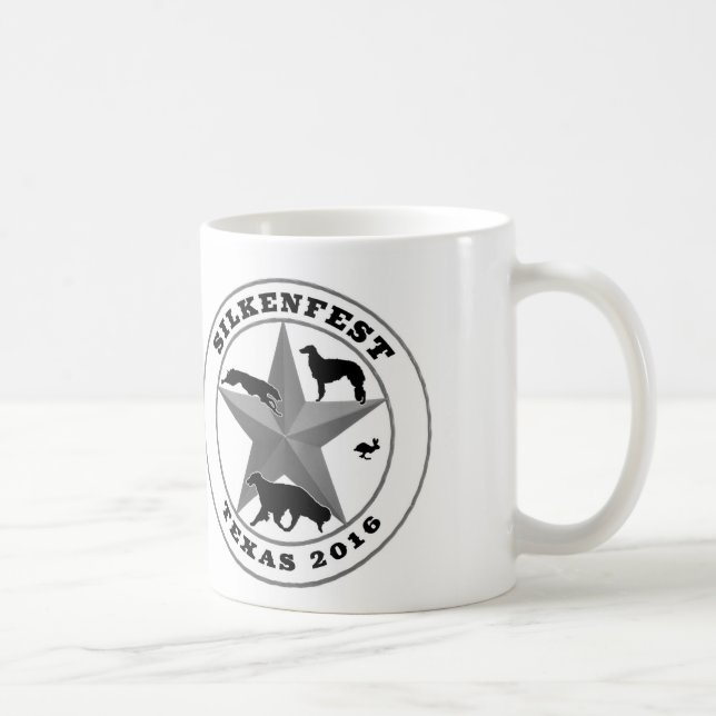 Café Caneca 2016 do logotipo de Silkenfest (Direita)