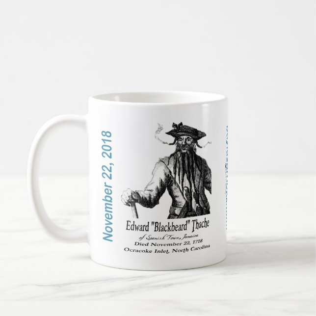 Café Caneca 300th da procura de Edward "Blackbeard" (Esquerda)