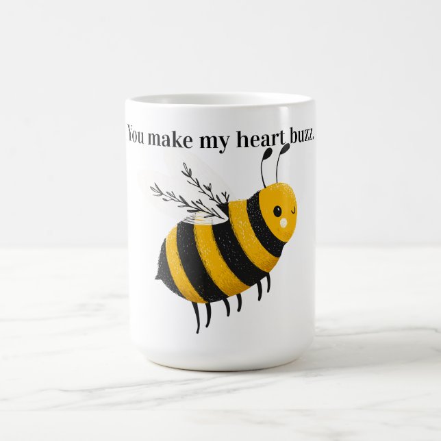 Café 🐝 Caneca Adorável de Abelha para Momentos Doces ☕ (Centro)