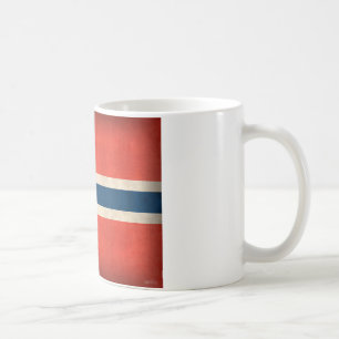 Café Caneca afligida bandeira de Noruega
