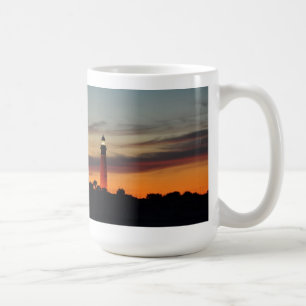 Café Caneca alaranjada de FL do céu do sorvete do faro