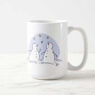 Café Caneca alegre de Snowfolk