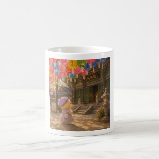 Café Caneca Alma sob as Lanternas de Lótus (Centro)