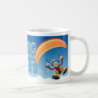 Café Caneca alta de voo do Paraglider