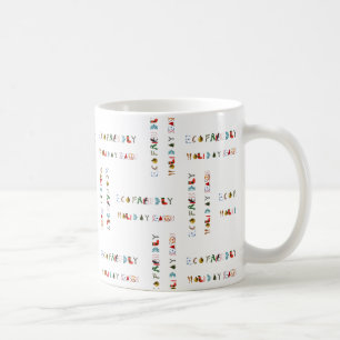 Café Caneca amigável da época natalícia de Eco do