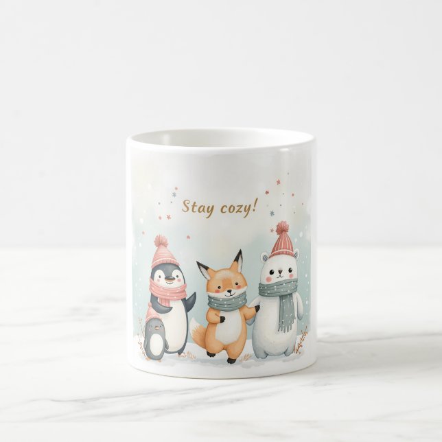 Café Caneca Animais de Inverno Aconchegantes – Pinguim, (Centro)