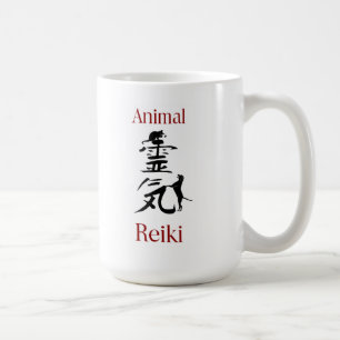 Café Caneca animal de Reiki