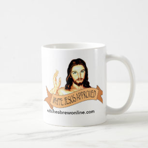 Café Caneca aprovada branca de Jesus