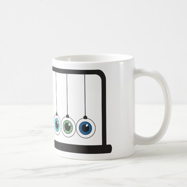 Café Caneca arregalado do berço de Newton (Direita)
