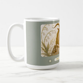 Café Caneca Art Nouveau de Capricórnio Selo de Salomão