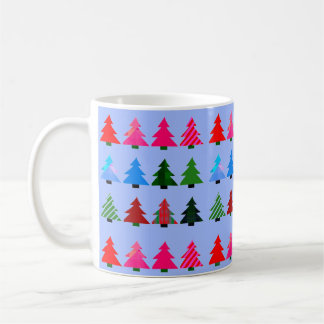 Café caneca árvore de natal