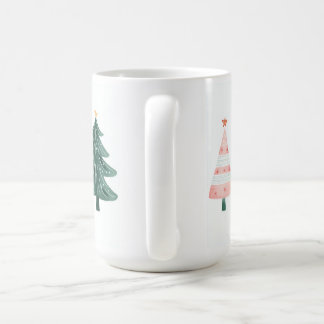 Café Caneca Árvores de Natal Caprichosas