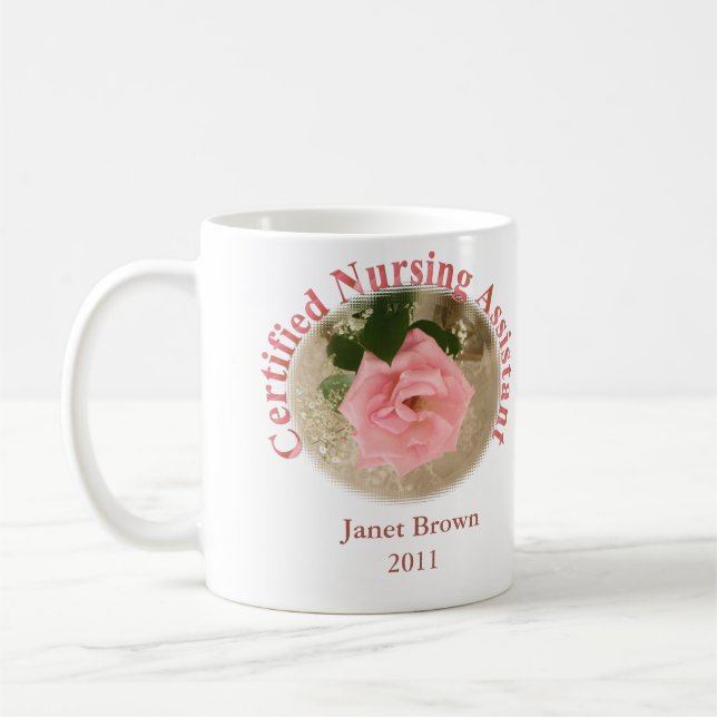 Café Caneca assistente de nutrição certificada (Esquerda)
