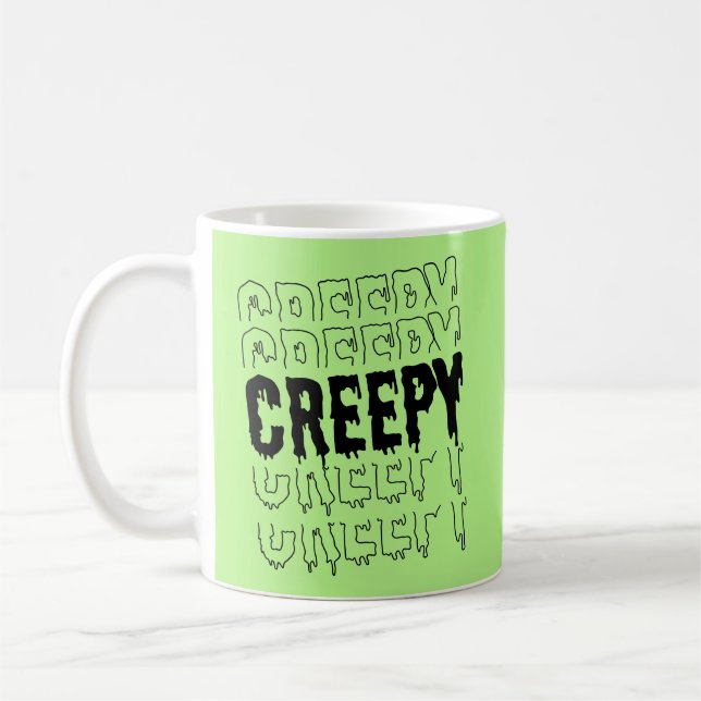 Café Caneca Assustadora de Halloween (Esquerda)