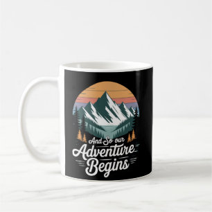 Café Caneca Aventura Começa - Presente para Amantes de 