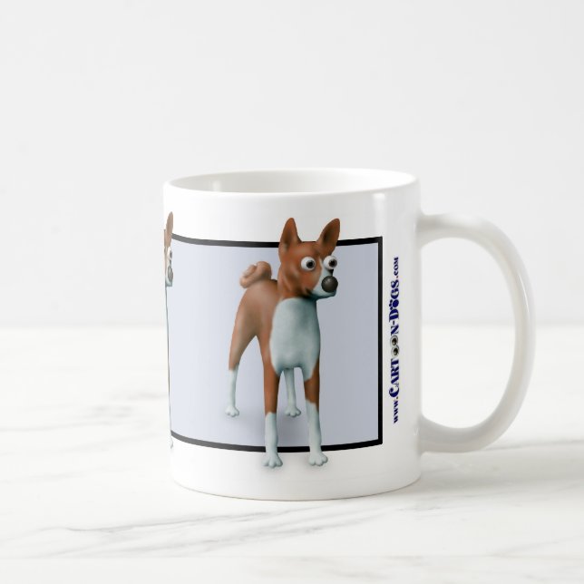 Café Caneca BAS1 de Basenji (Direita)