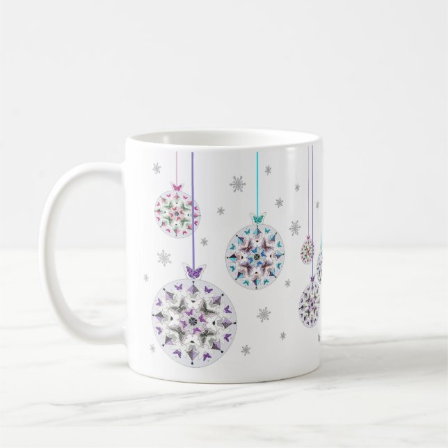 Café Caneca Baubles de Natal (Esquerda)