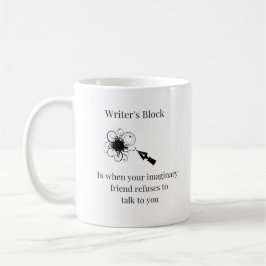Café Caneca Bloqueio de Escritor NANOWRIMO