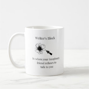 Café Caneca Bloqueio de Escritor NANOWRIMO