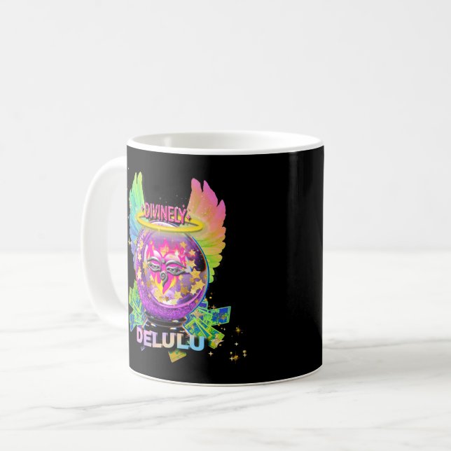 Café Caneca Bola de Cristal Divinamente Delirante – Bru (Frente Esquerda)