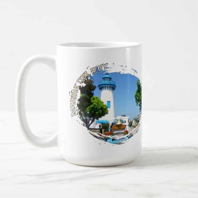 Café Caneca bonita de Marina Del Rey! (Esquerda)