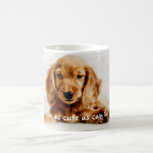 Café Caneca bonito/copo do cão de cocker spaniel