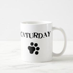 Café Caneca bonito do gato de Caturday