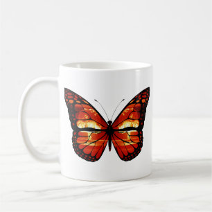 Café Caneca Borboleta Nuvem de Cogumelo Atômico