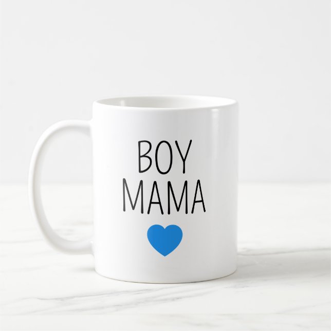 Café Caneca Boy Mama, Caneca Mãe de Meninos, Caneca de  (Esquerda)