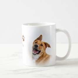 Café caneca branca de 11 onças que caracteriza Oscar