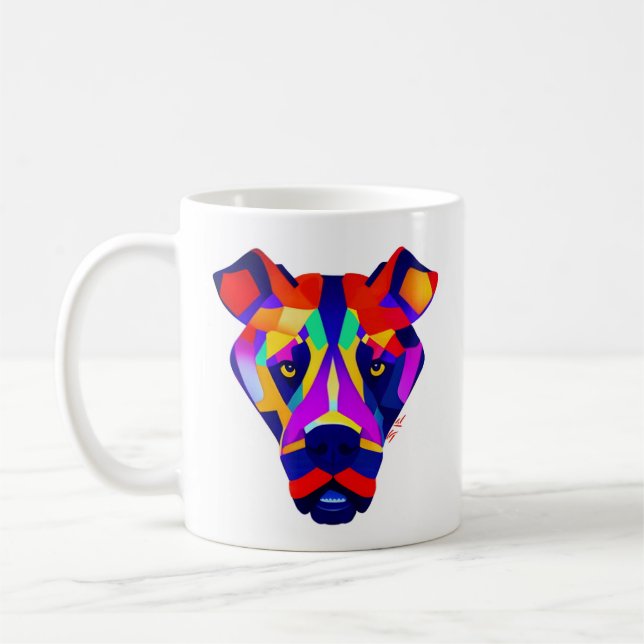 Café Caneca branca de Alexander Dog (Esquerda)