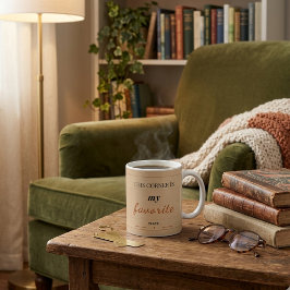 Café Caneca Canto de Leitura - Caneca para Amantes de L