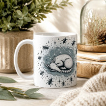 Caneca Caprichosa de Aardvark para Amantes de Anim