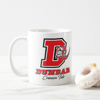 Café Caneca carmesim da maré de Dunbar
