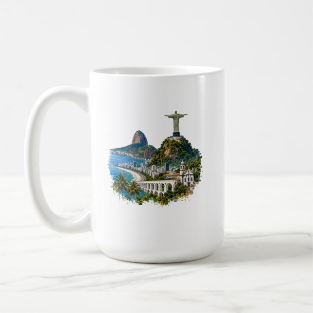 Café Caneca Cartão Postal Rio de Janeiro (Esquerda)