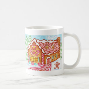 Café Caneca Casa de Biscoito de Gengibre
