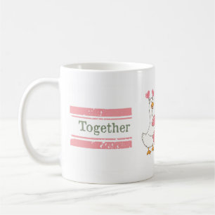 Café Caneca Casal de Ganso Fofo Presente Para Sempre