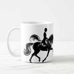 Café Caneca Cavaleiro de Dressage Cavalo