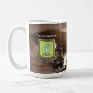 Café Caneca Caveira da Horda de Mortos-vivos de GOT