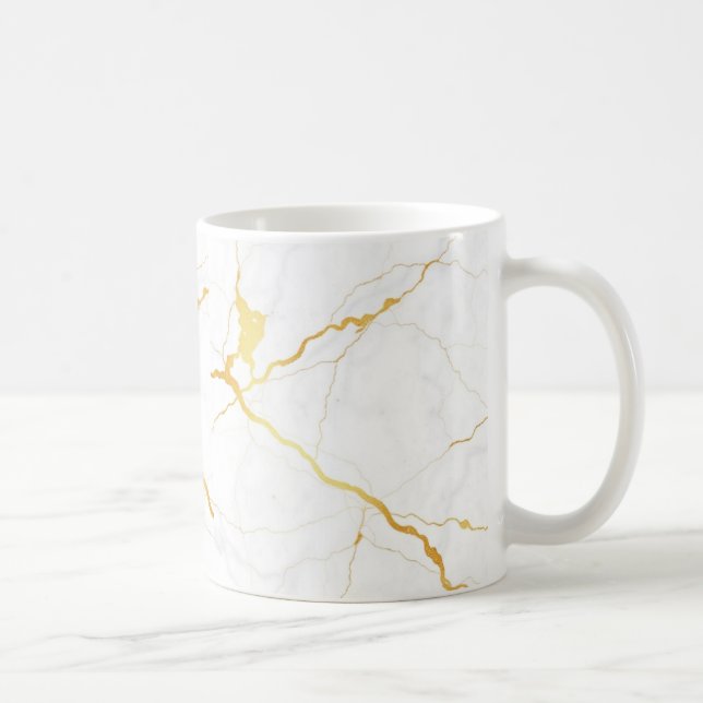 Café Caneca Cerâmica com Design de padrão do Azulejo (Direita)
