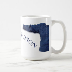 Café Caneca cerâmica da nação de Gansey