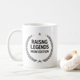Café Caneca Cerâmica Listras Rosa Cinza Coroa de Louro