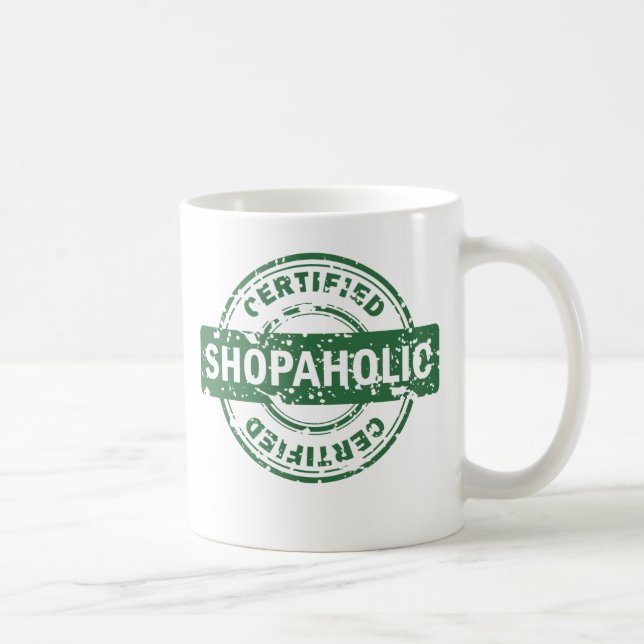 Café Caneca certificada de Shopaholic (Direita)